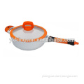 Large aluminium die-cast rectangle skillet/pan